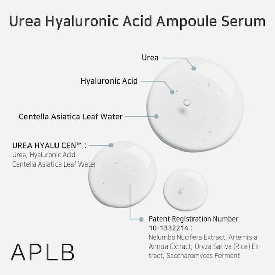 APLB Urea Hyaluronic Acid Moisturizing Serum Face with Hyaluronic Acid 40ml