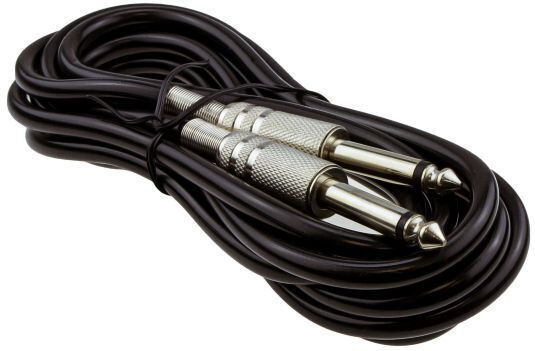 Cable 6.3mm male - 6.3mm male 1m