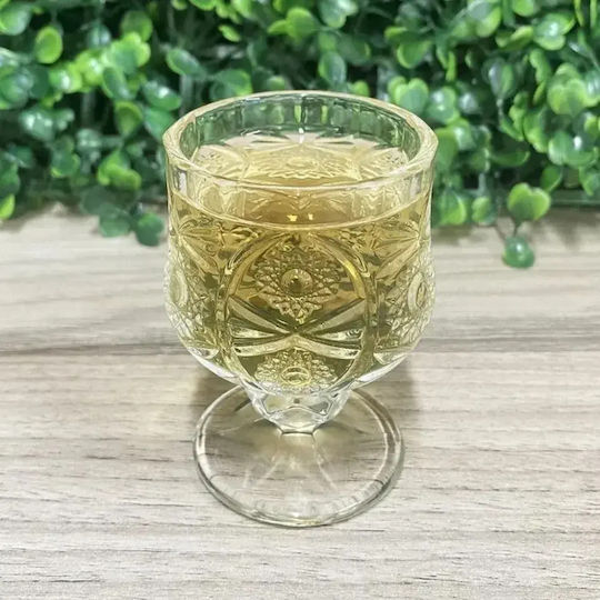 Set de pahare pentru Vin Alb din Sticlă 150ml 6buc