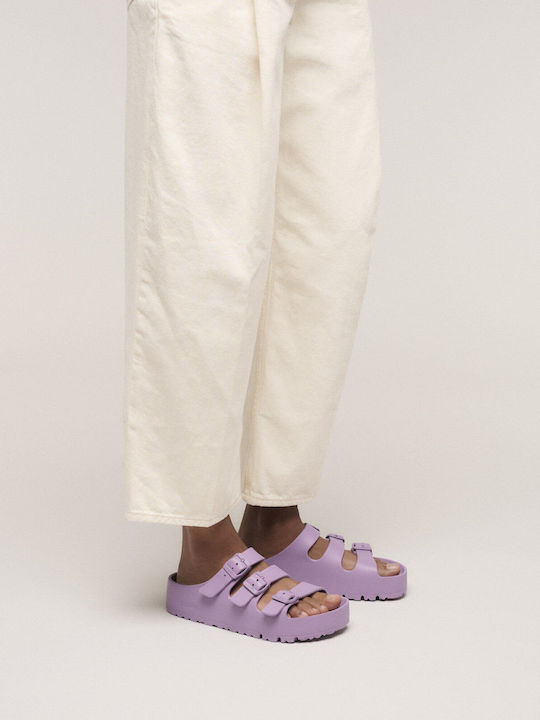 Birkenstock Florida Iii Flex Platform Eva Flip Flops In Sandal Style Purple