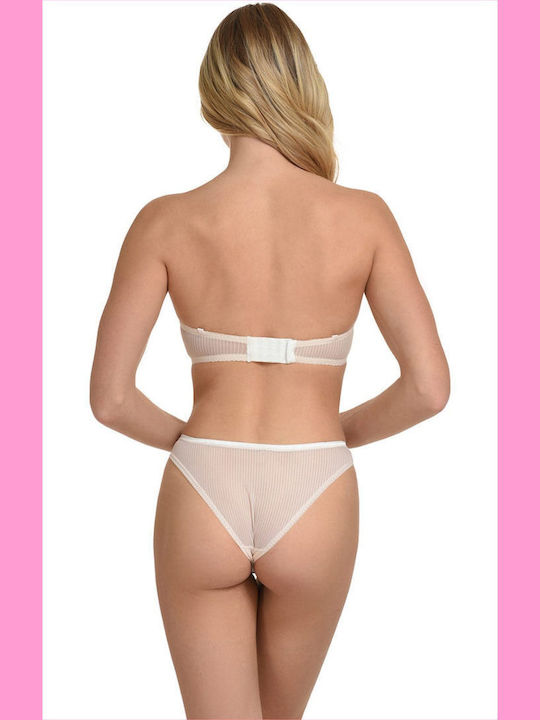 Push Up Bra Underwire Beige