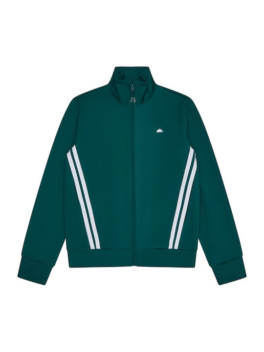 Tosciana Track Top Cardigan With Green Hood