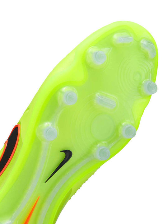 Nike Tiempo Legend 10 Elite Football Shoes with Cleats Green