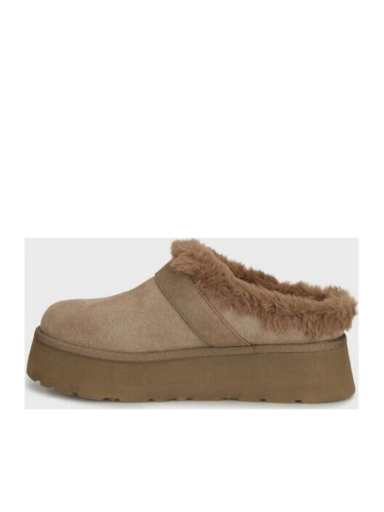 Winter Women's Slippers Green