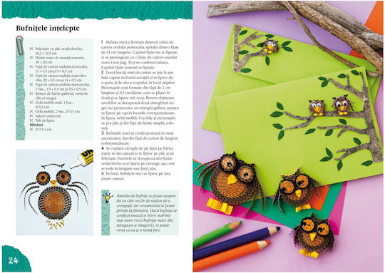 Figurine Din Carton Ondulat - Idei Creative - Andrea Wegener