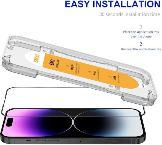 Enkay Full Face Tempered Glass (iPhone 14 Pro)