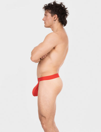 Barcode Berlin Herren Sexy Slip Rot