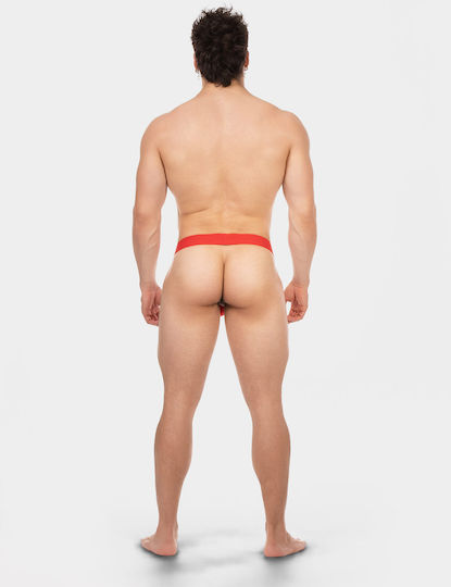 Barcode Berlin Herren Sexy Slip Rot