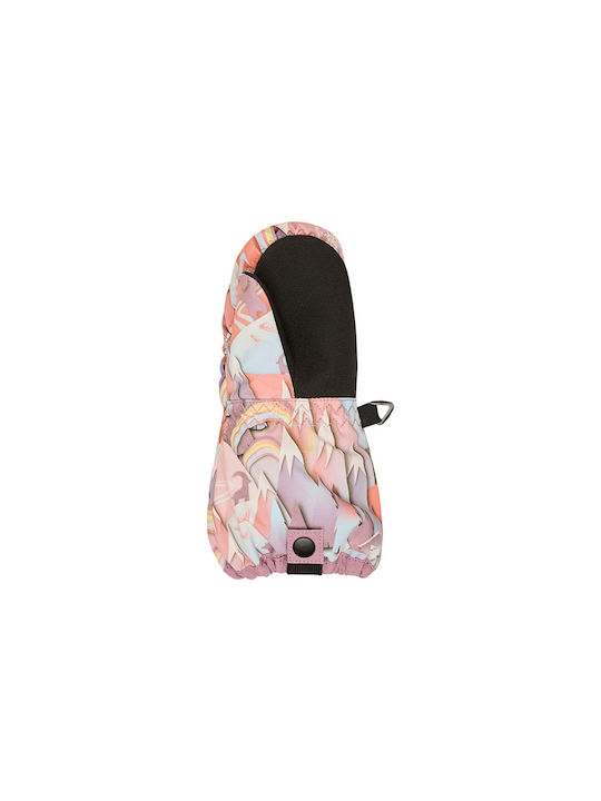 Roxy Snows Up Mittens Παιδικά Γάντια Σκι & Snowboard Πολύχρωμα