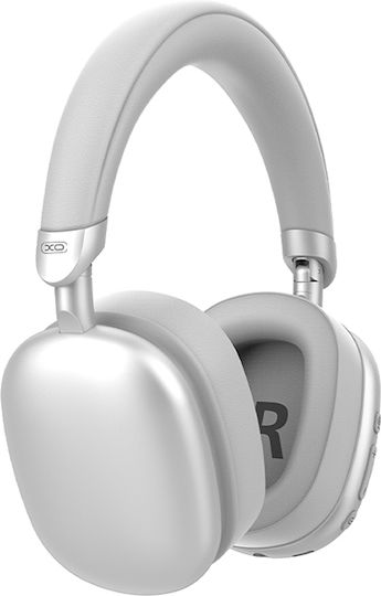 XO BE55 Bluetooth Wireless Over Ear Headphones with 36 hours of Operation Silver
