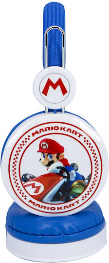 OTL Mariokart Wired Over Ear Headphones Blue