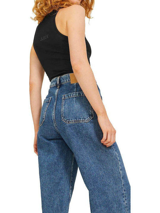 Sleeveless String Bodysuit Slim Fit Black