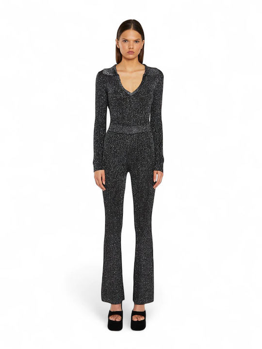 Frauen Bodysuit Schwarz