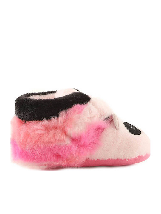 UGG Βρεφικά Παντοφλάκια Αγκαλιάς Ροζ Panda