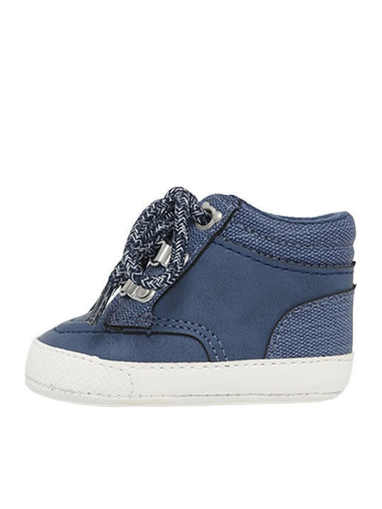 Mayoral Baby Booties Blue