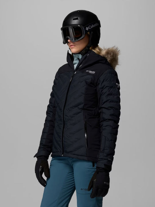 Columbia Bird Mountain Iii Insulated 2085641-011 Frauen Jacke aus für Ski & Snowboard Schwarz