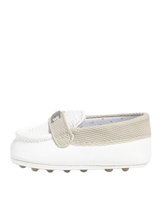 Mayoral Baby Moccasins White