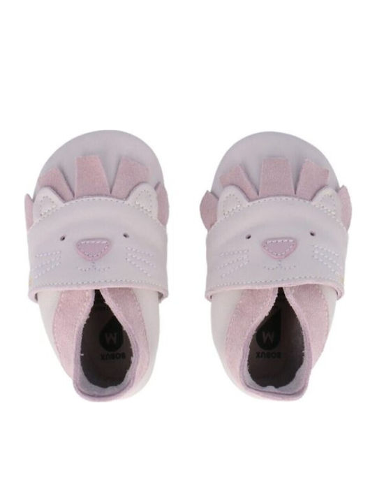 Bobux Baby Slippers Purple Soft Sole