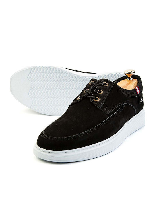 Men's Leather Casual Shoes Black