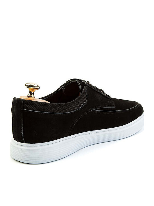 Men's Leather Casual Shoes Black