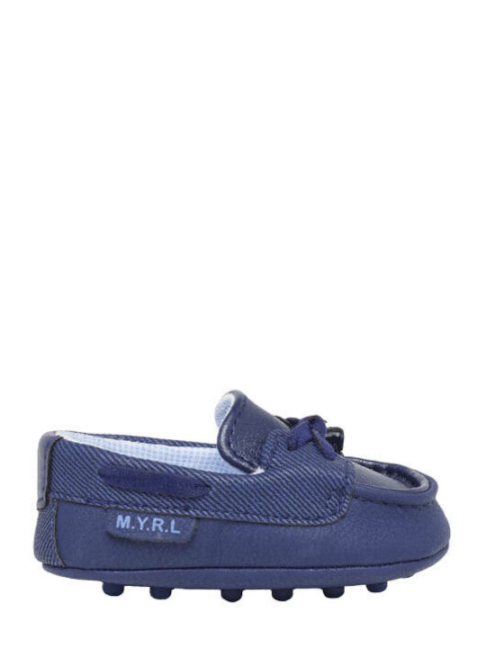 Mayoral Baby Moccasins Navy Blue