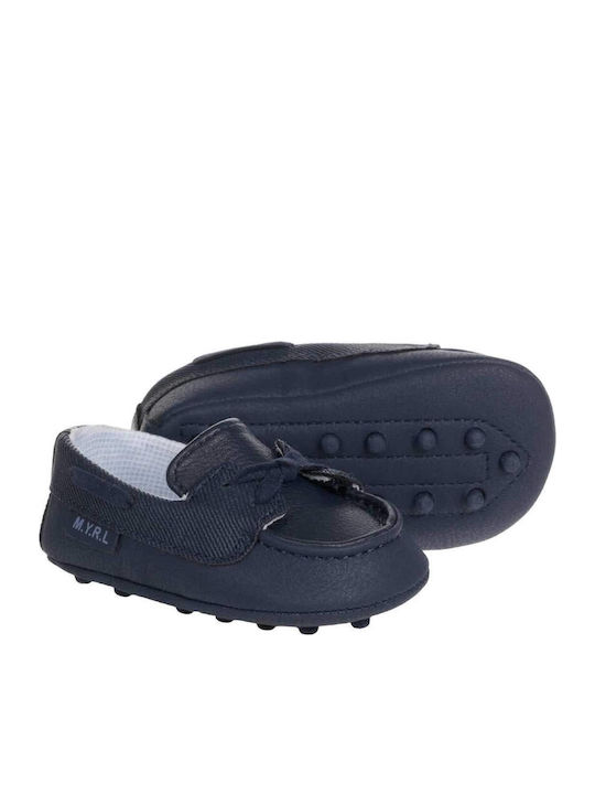 Mayoral Baby Moccasins Navy Blue