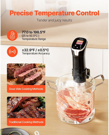 Vevor Sous Vide Machine 1.1kW JRSZKDWMZJ11UY00Q001V2