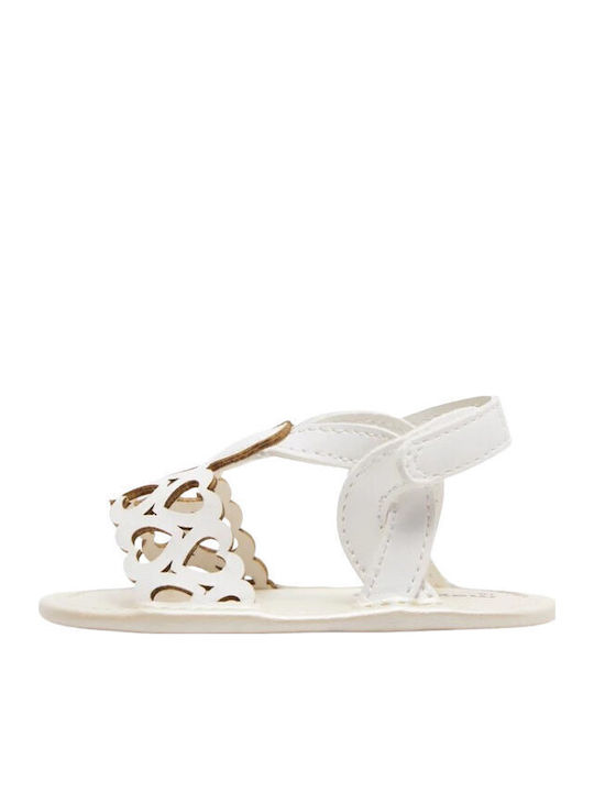 Mayoral Baby Sandals White