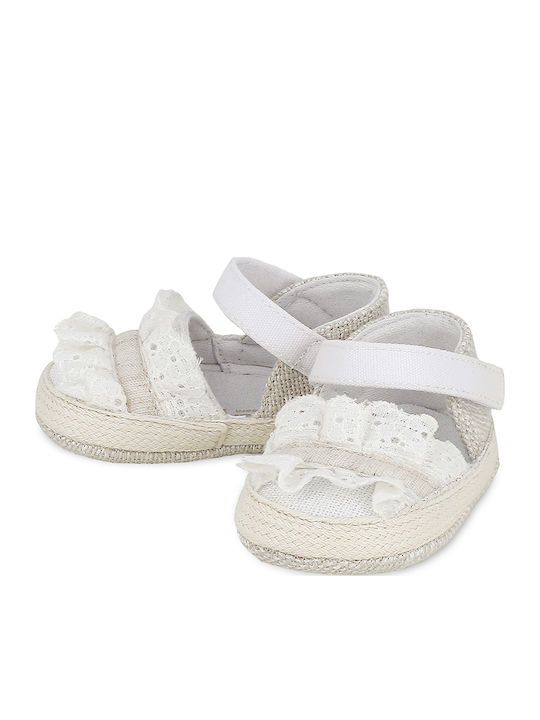Mayoral Baby Espadrilles White