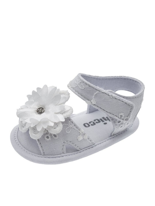 Chicco Baby Sandals White Bandal Nenita