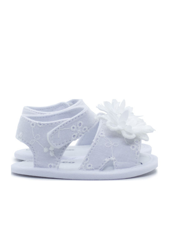 Chicco Baby Sandals White Bandal Nenita