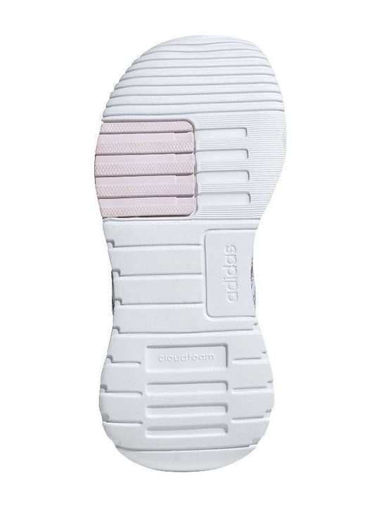 Racer TR21 K Kids Sports Shoes Running with Laces Cloud White / Blue Tint / Almost Pink