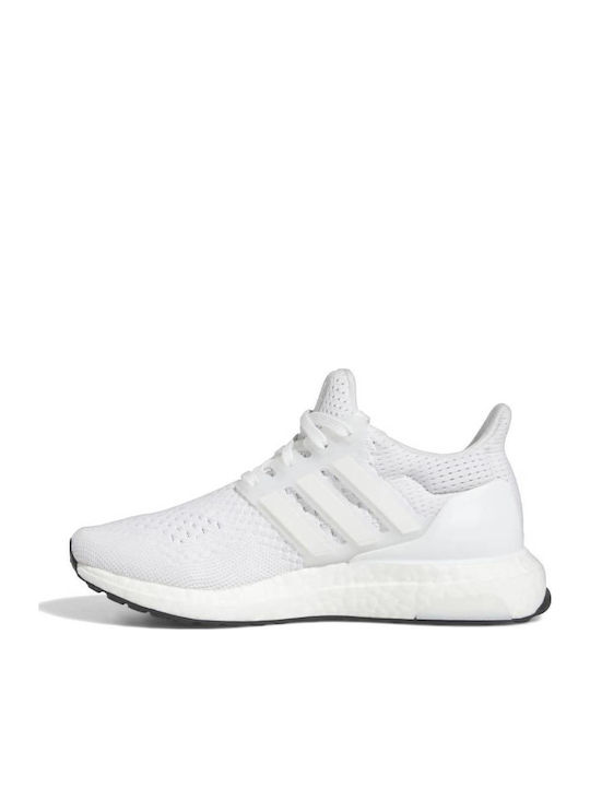 Ultraboost 1.0 Αθλητικά Παιδικά Παπούτσια Running με Κορδόνια Cloud White
