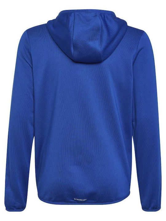 adidas Παιδική Ζακέτα 3-Stripes Μπλε