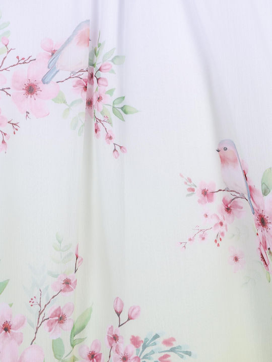 Kinderkleid Ärmellos Weiß