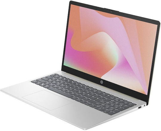 HP 15-fd0079nq 15.6" FHD (i7-1355U/16GB/512GB SSD/No OS) Aur cald (Tastatură Engleză Internațională)