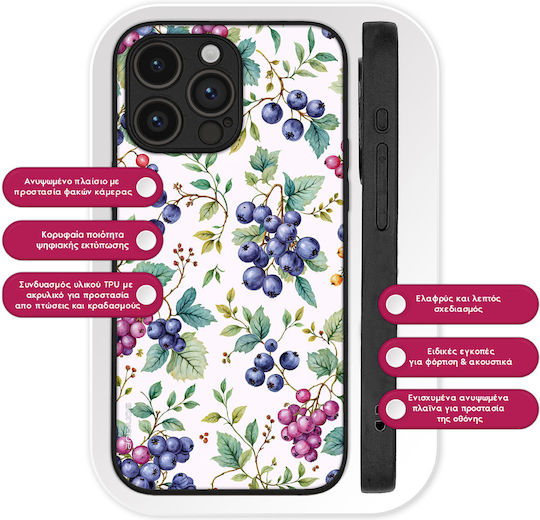 Sonique Fruit Series Case Samsung Galaxy M52 5g Blueberry