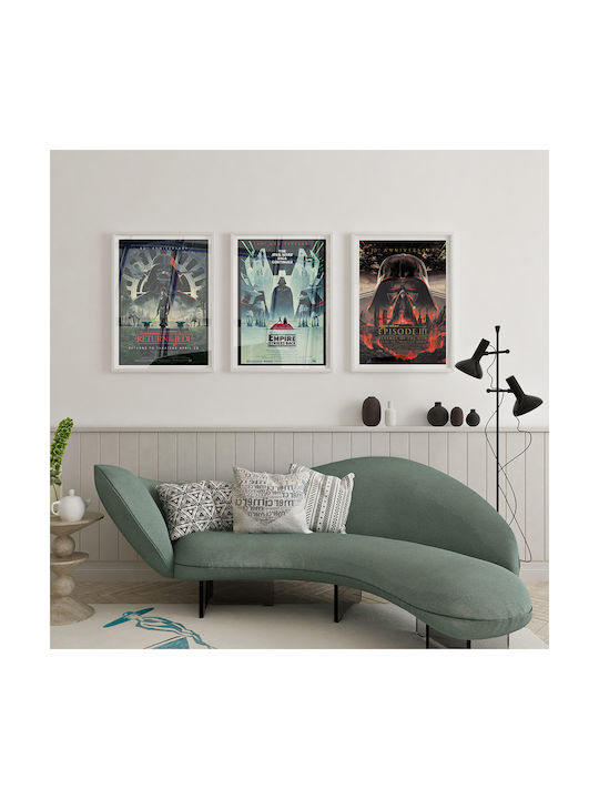 Плакат Star Wars Empire Strikes Back 40-годишнина Mv302 30см x 40см