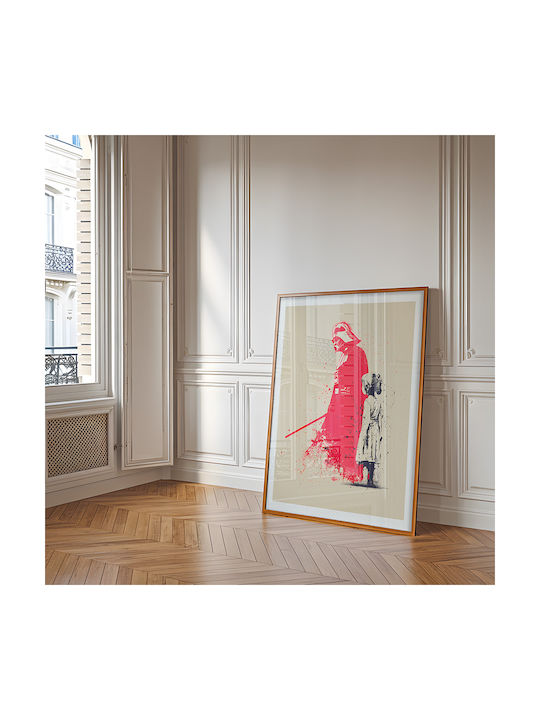 Poster Star Wars Darth Vader Banksy Art Mv304 21cm X 30cm