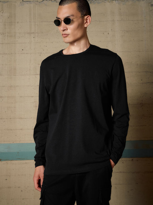 Блуза с дълъг ръкав Black