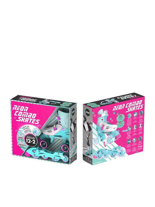 Y Volution Neon Combo Inline / Quad Rollers Πολύχρωμα Παιδικά