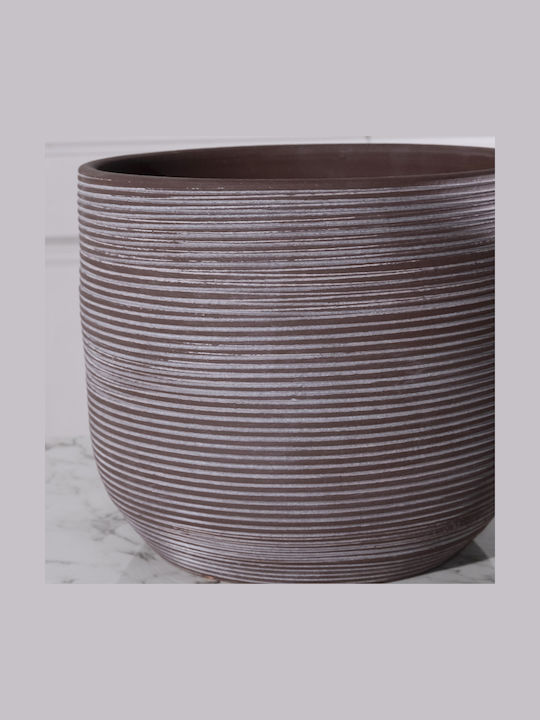 Supergreens Planter Brown 20x20cm.