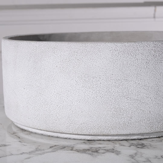 Supergreens Planter Concrete Gray 38x38cm.