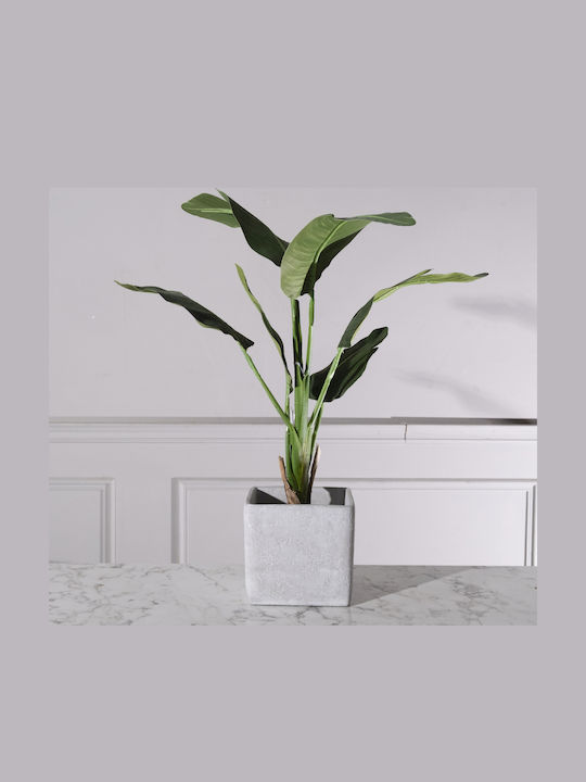 Supergreens Κασπώ Τσιμεντένιο Γκρι 21x21x20.5εκ.