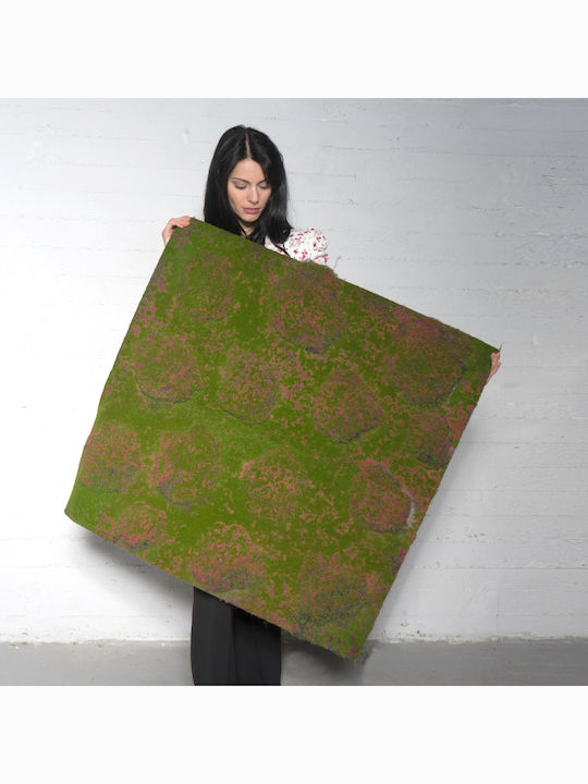 Supergreens Συνθετικό Πάνελ Φυλλωσιάς Moss Pebble Πράσινη 1x1m