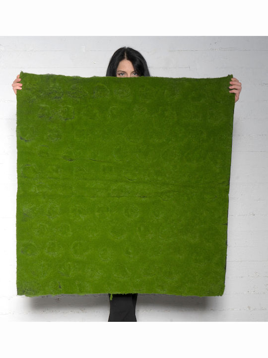 Supergreens Συνθετικό Πάνελ Φυλλωσιάς Moss Wavy Πράσινη 1x1m