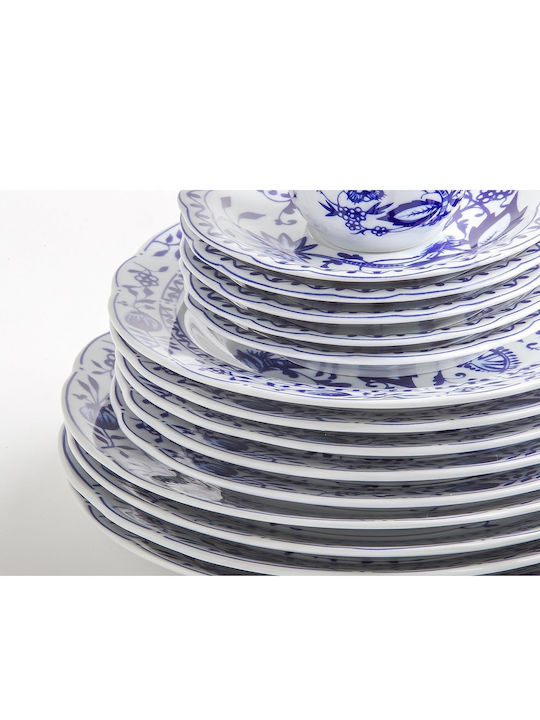 Onion Albastru Porțelan Set de Vase 30buc