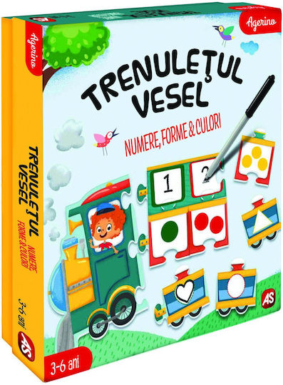 Clementoni Joc Educațional Litere și numere pentru 3-6 Ani