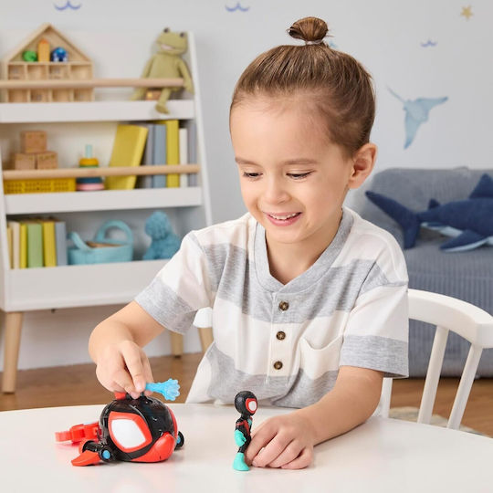 Action Figure Spidey And His Amazing Friends Water-Webs Spin Dolphin Submarine for 3+ years Years 7.6cm.