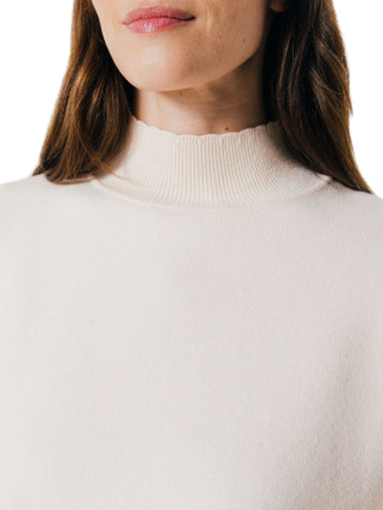 Women's Sweater Turtleneck Ecru